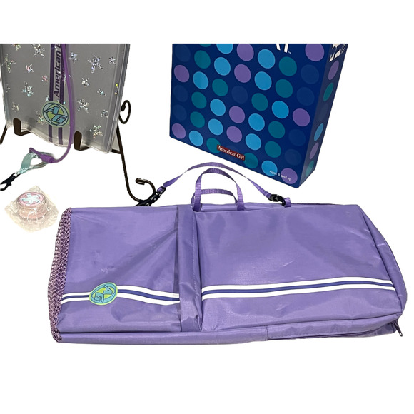 American Girl Today KAILEY’S BOOGIE BOARD + Carry Bag Wrist Leash Wax Jar In BOX - Picture 5 of 8